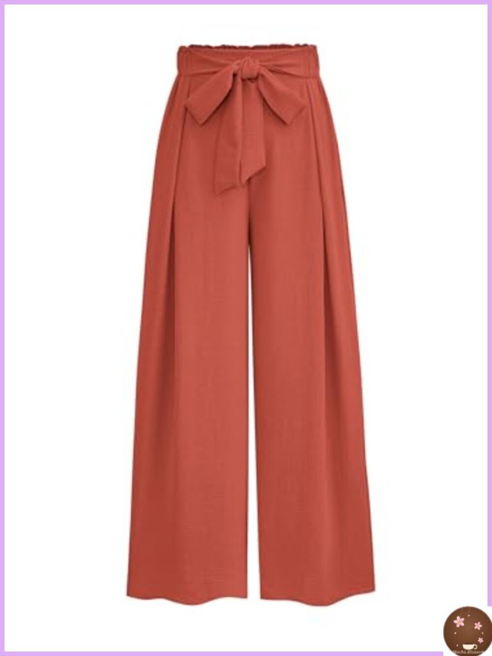 PRETTYGARDEN Women's High Waisted Wide Leg Palazzo Pants with Pockets Pleated